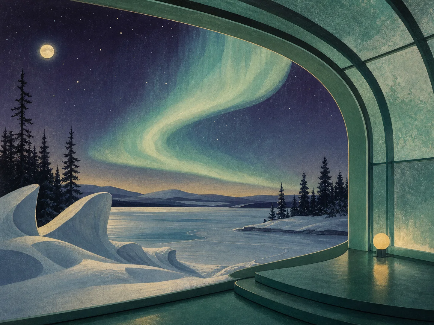 Snowy Finnish Winter Land game artwork